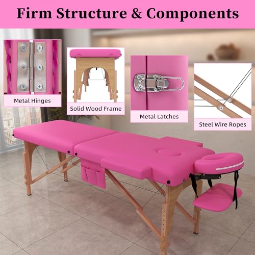 civama Massage Table Massage Bed Portable