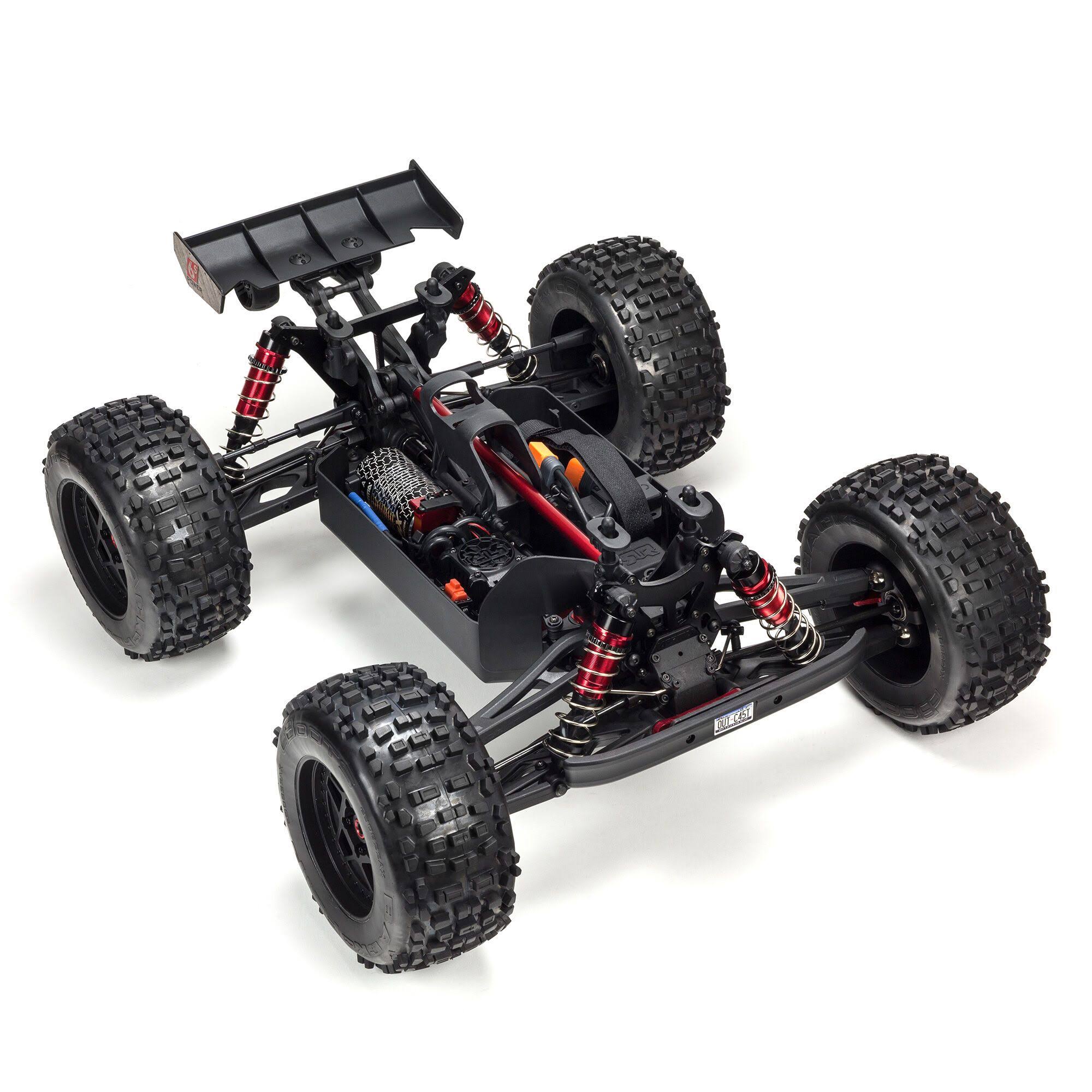 Arrma 1/8 Outcast 6s 4WD BLX Stunt Truck Matte Orange