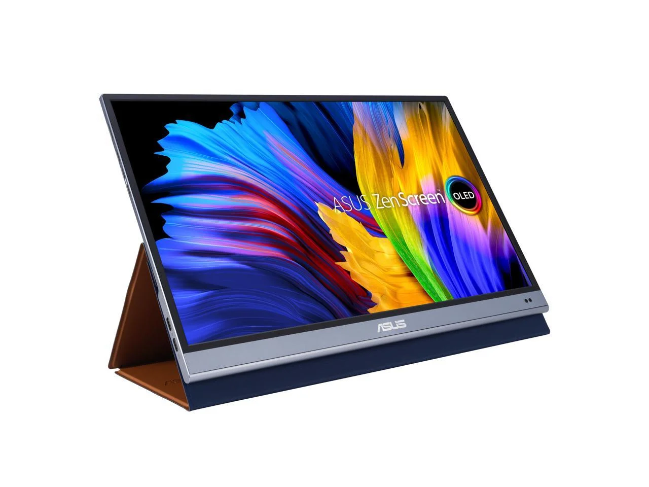 ASUS ZenScreen OLED MQ16AH Portable Monitor - 15.6-inch FHD (1920 x 1080), OLED, 100% DCI-P3, 1 ms Response Time, Delta E < 2, HDR-10, USB Type-C