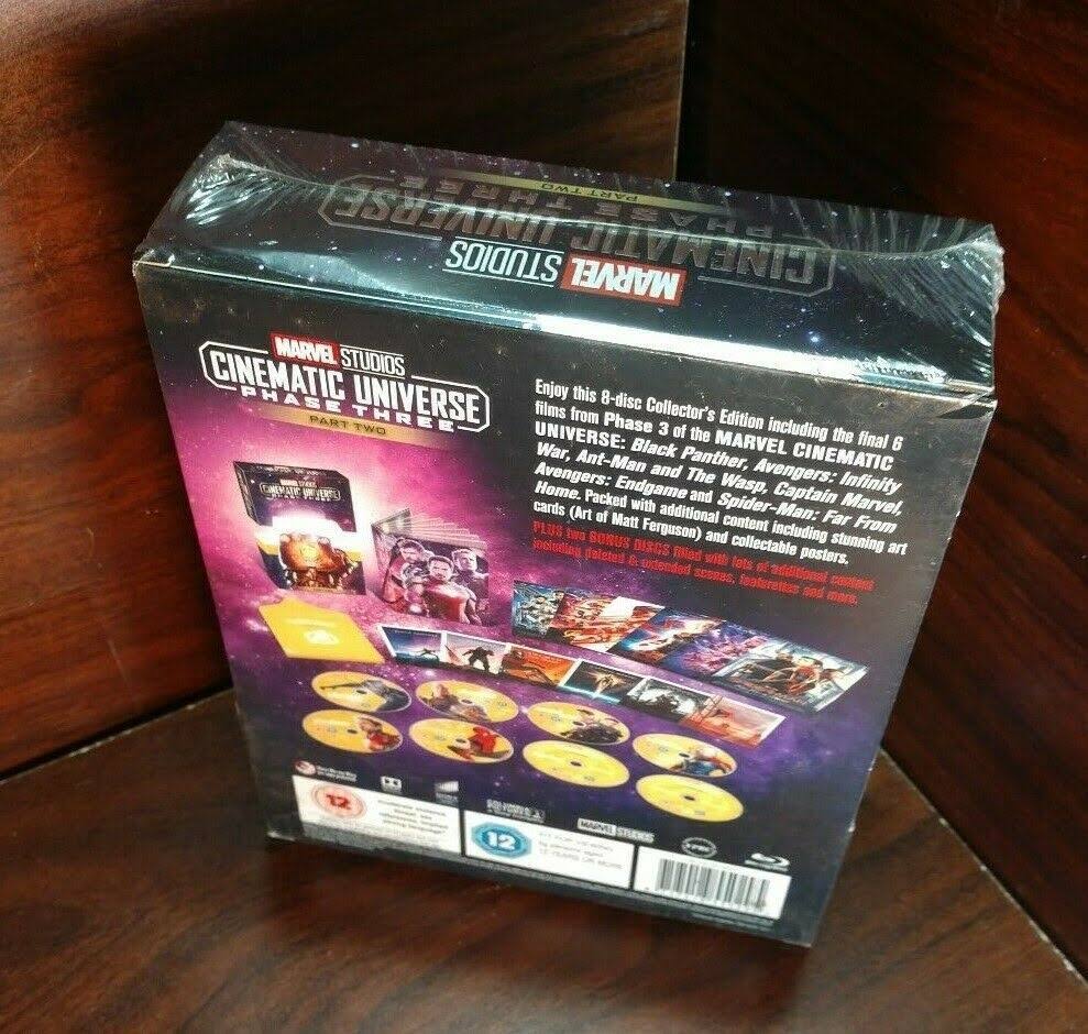 Marvel Studios Cinematic Universe Phase 3 Part 2 (6 Films) BLU-RAY