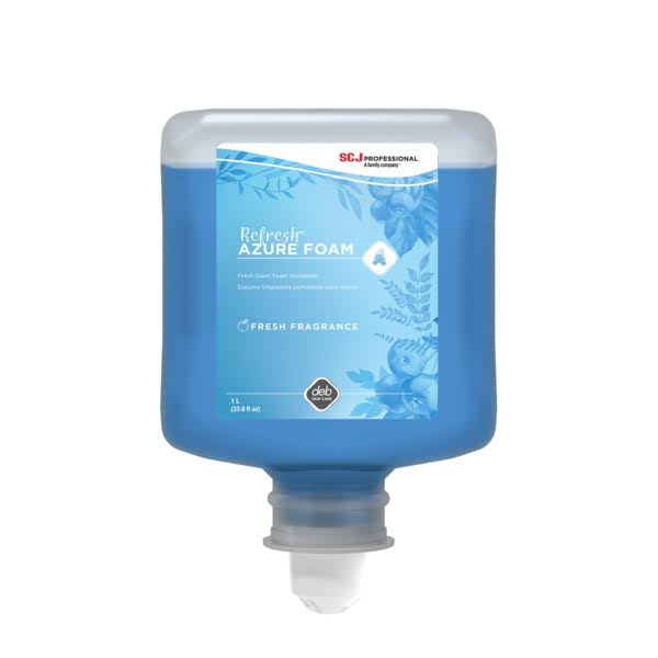 Deb 57220 Aerofoam Azure Foam Hand Soap 1 L 8 per Case