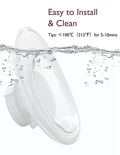 Momcozy M5 Hands-Free Wearable Breast Pump, Double-Sealed Flange for Baby-Like Comfort, 3 Modes & 9 Suction Levels, Portable Electric Pump – 24mm