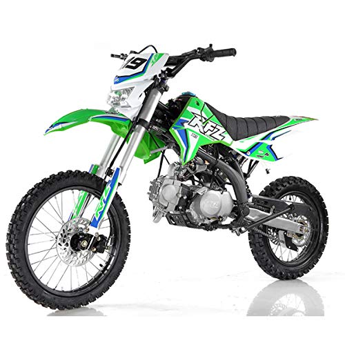 X-PRO 125cc Adult Gas Dirt Pitbike with Headlight, Black
