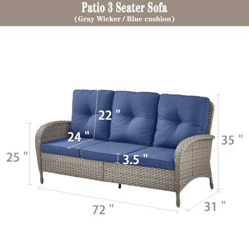 Patio Club Chair Wicker Chairs