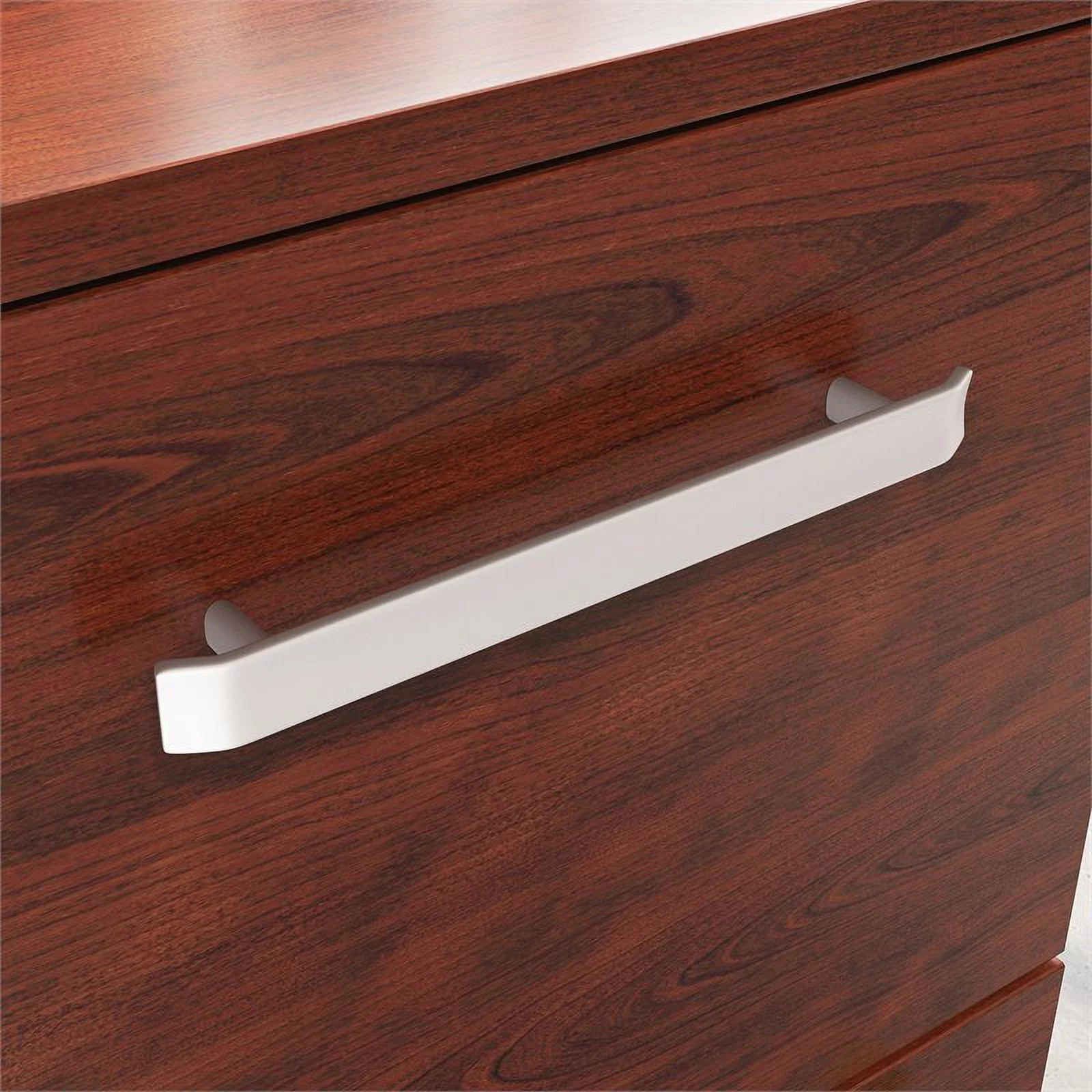 UrbanPro 2-Drawer Modern Engineered Wood Mobile File Cabinet in Cherry