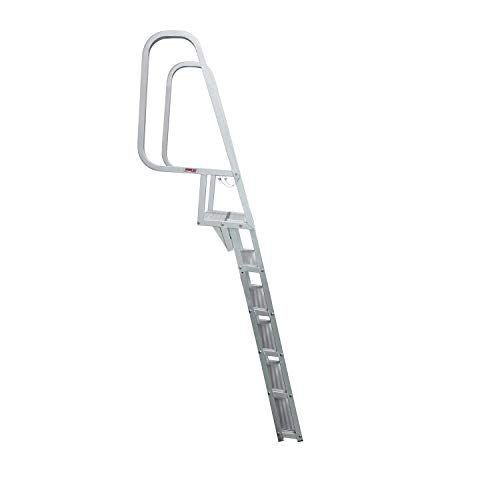 Extreme Max 3005.4122 Deluxe Flip-Up Dock Ladder - 6-Step