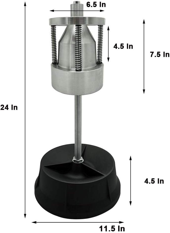 POWERWORKS Portable Bubble Wheel Balancer, Static Tire Rim Balancing Machine Balancer Changer, Wheel Tire Balancer for Automotive Cars Truck
