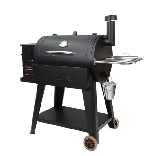 Pit Boss 10537 PB0820SP Wood Pellet Grill, 820 Square Inches, Black