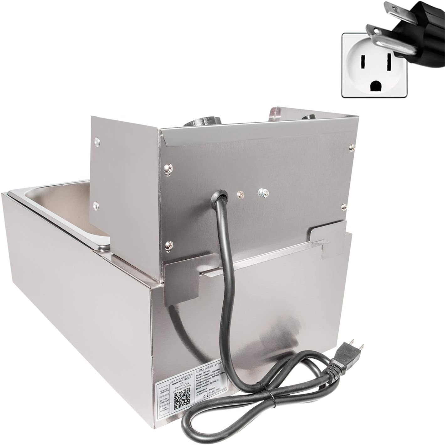 Deep Fryer | Stainless Steel | 1 & 2 Baskets (1-Basket)