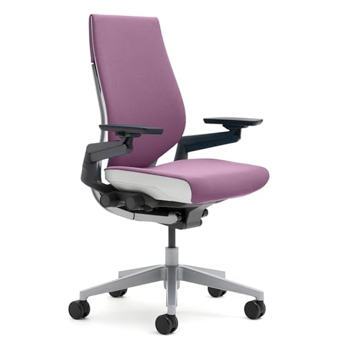 Steelcase Gesture Office Chair - Ergonomic Work Chair with Wheels for Carpet - Comfortable - Intuitive-to-Adjust for Desk - 360-Degree Arms
