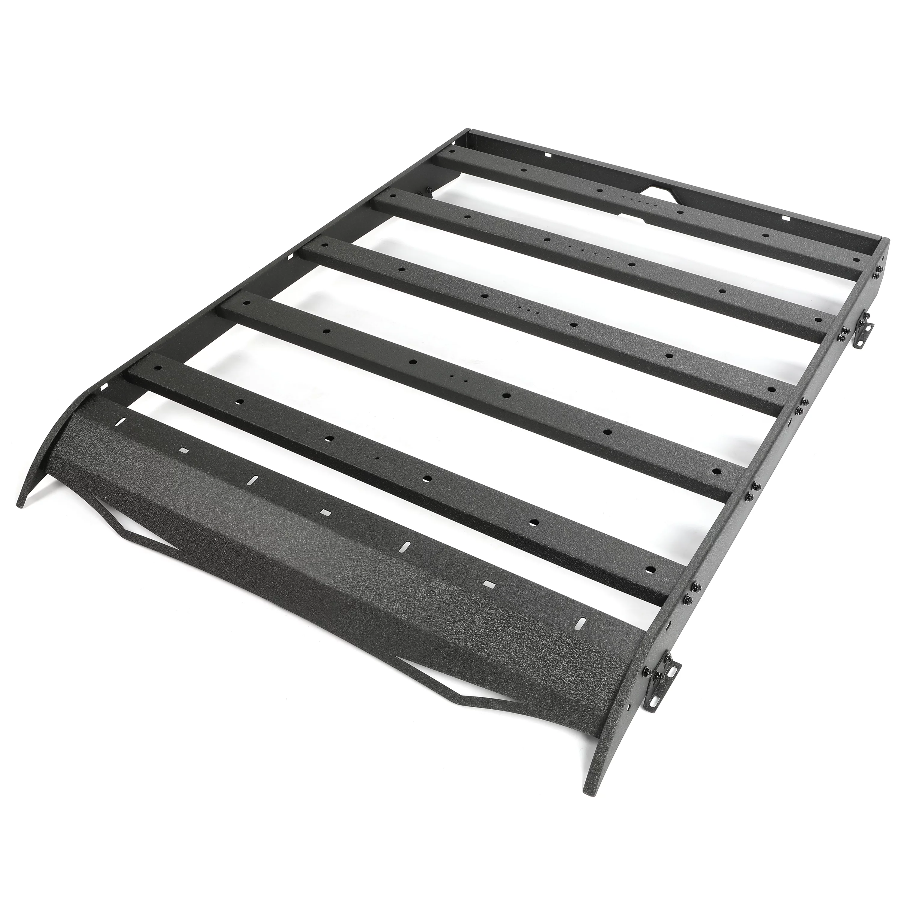 Kojem Top Roof Rack for 2005-2022 Toyota Tacoma 2 Gen 3 Gen Double Cab Luggage Cargo Carrier Basket Steel