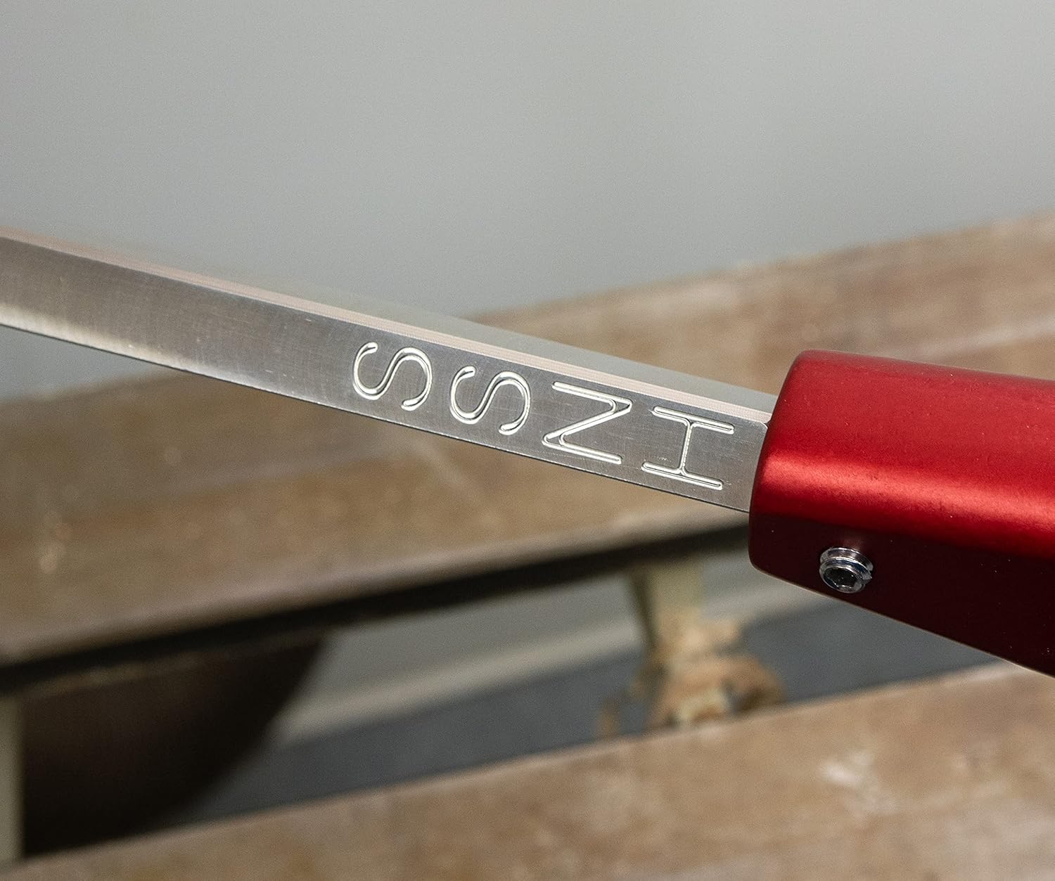 Simple Woodturning Tools - Swan Neck Hollower Carbide Lathe Tool with 9/16" Flat Top Carbide Cutter, Screw