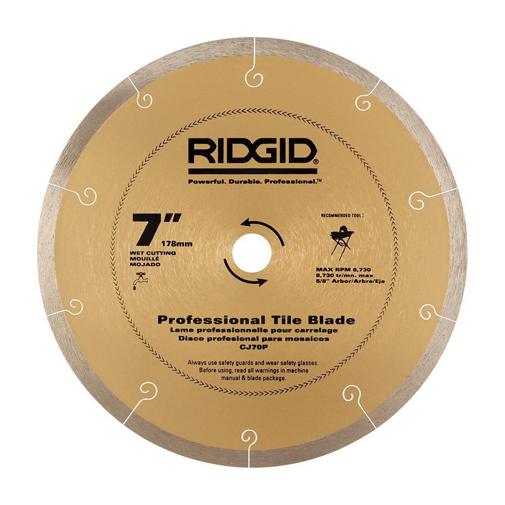 Ridgid R4021SN 120-Volt 7 in. Tabletop Wet Tile Saw with Stand