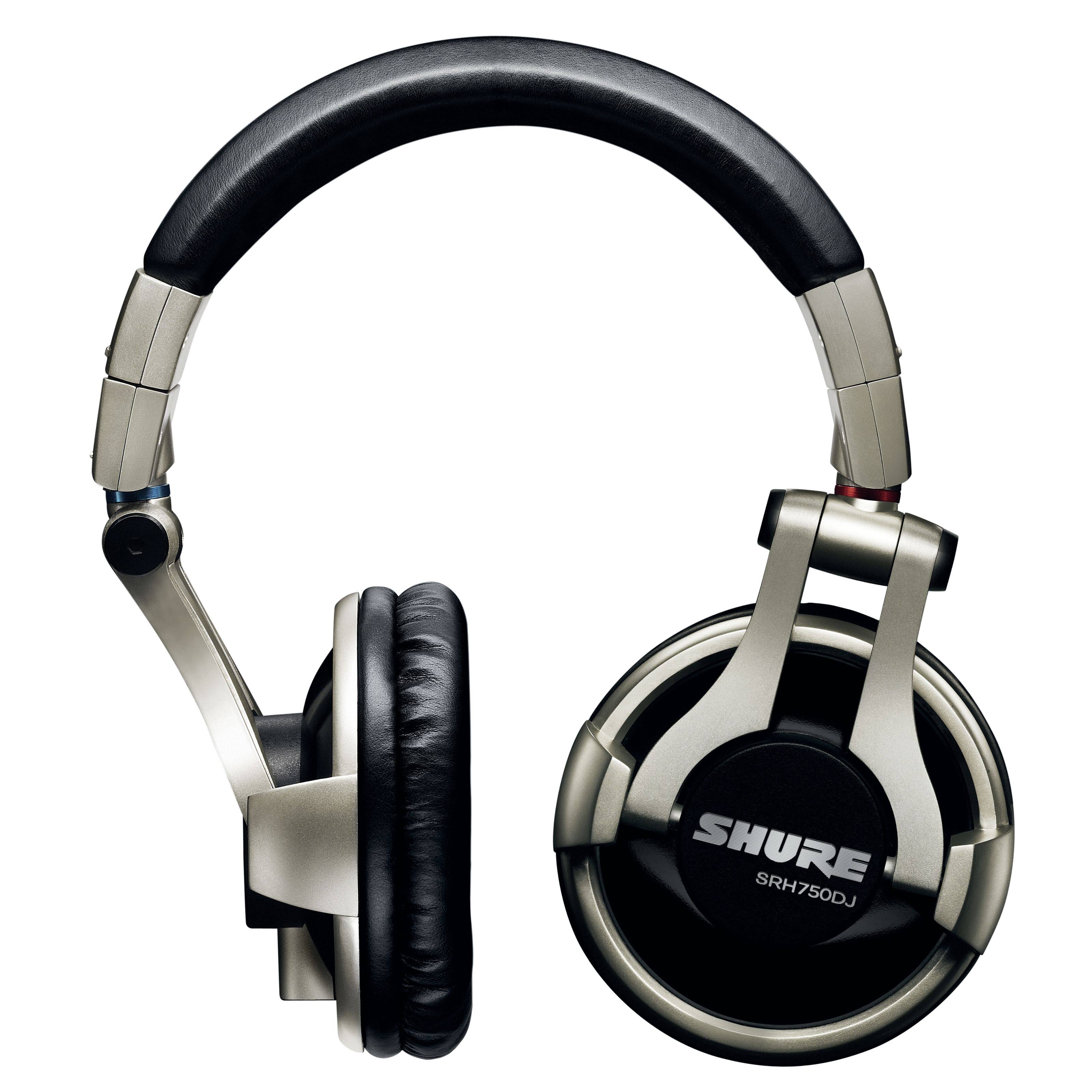 Shure SRH750DJ Professional DJ Over-Ear Headphones