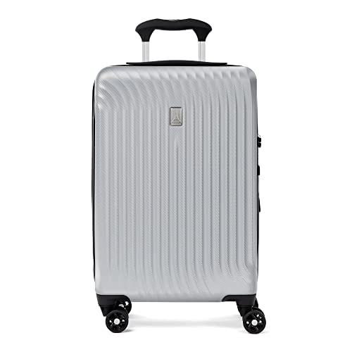 Travelpro Maxlite Air Hardside Expandable Carry on Luggage, 8 Spinner Wheels, Lightweight Hard Shell Polycarbonate Suitcase, Shadow Grey
