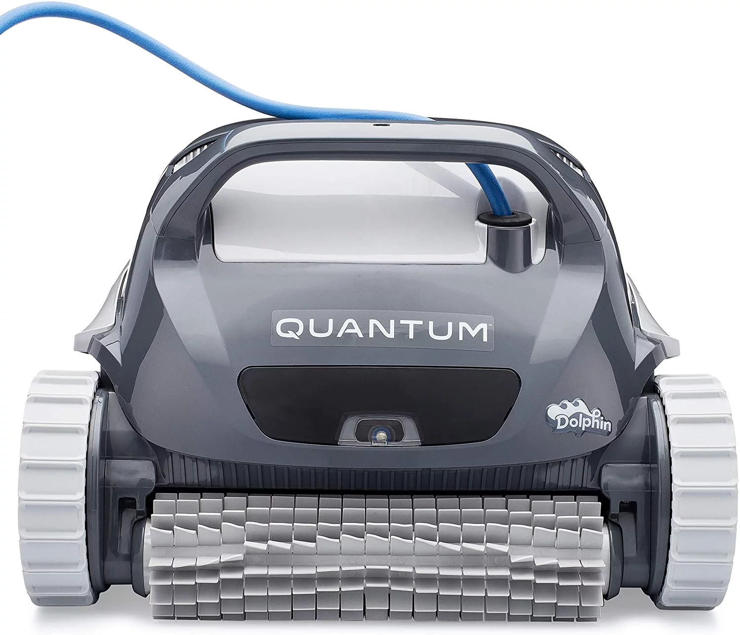 DOLPHIN Quantum Automatic Robotic Pool Cleaner with Extra-Large Filter Basket and Intense Waterline Scrubbing Power