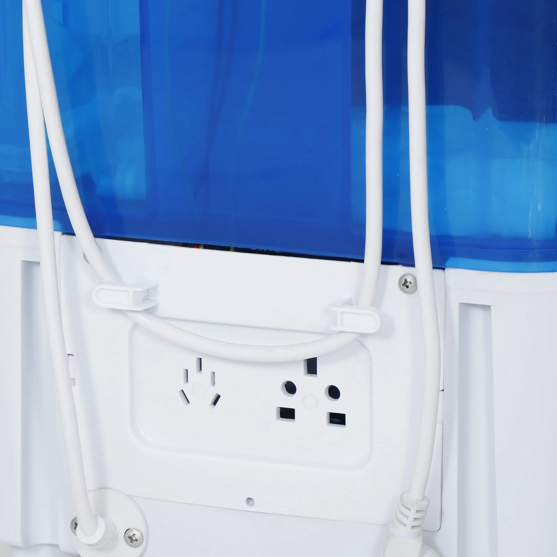 Zeny 6lbs Capacity Mini Washing Machine Compact Counter Top Washer w/Spin Cycle Basket and Drain Hose