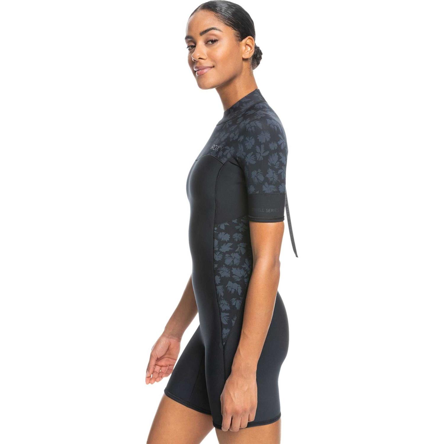 Roxy 2mm Swell Series Short Sleeve Back Zip Springsuit - Sports Supplies Online Store