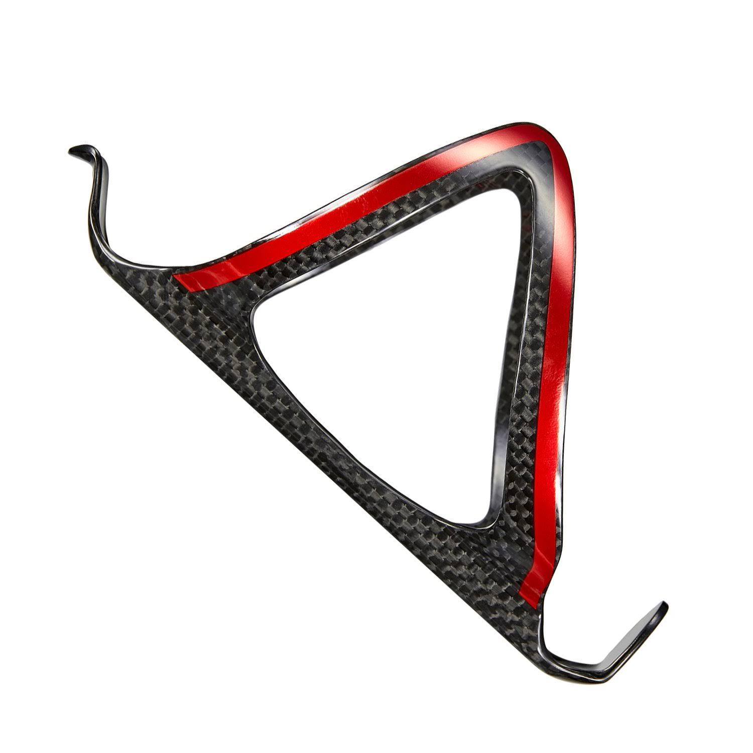 Supacaz Fly Carbon Bottle Cage Red