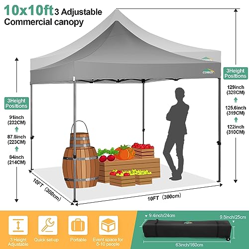 COBIZI 13x26 Pop Up Tent 13x26 Canopy with Sidewalls Heavy Duty Canopy Party Tent for Parties