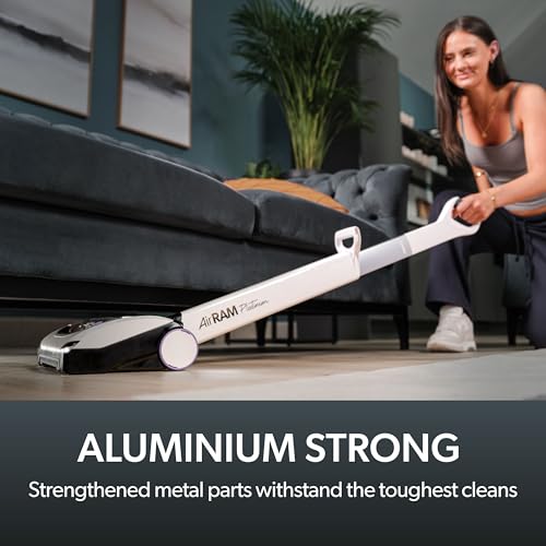 Gtech AirRAM Platinum Cordless Vacuum Cleaner - Includes Anti-Hair Wrap Brush Bar - Perfect for Carpet and Hardwood Floors