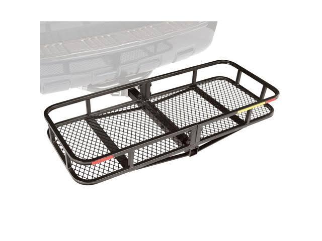 Discount Ramps (CCB-4820-DLX) ,48x22 Hitch Cargo Carrier Basket, Silver