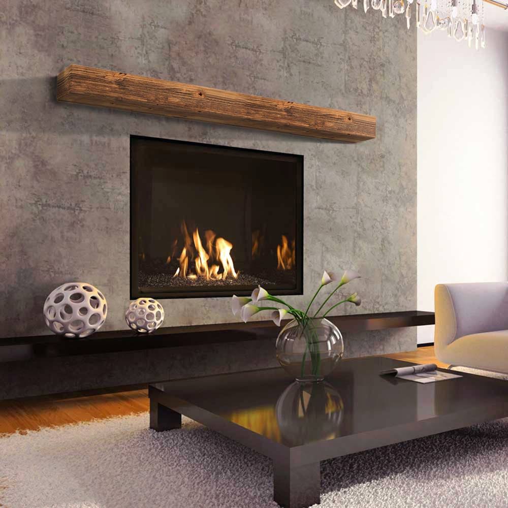Rustica Hardware Sundance Rustic Mantel Shelf with Glaze