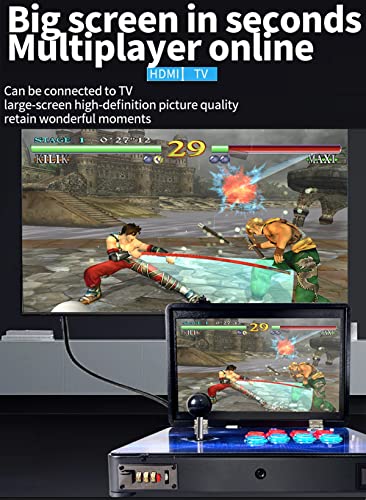 Pandora Arcade Portable Retro Video Game Player Built-in 20000+ Classic Games 14 inch LED Integrated Recreation Arcade Emulator Console Compatible