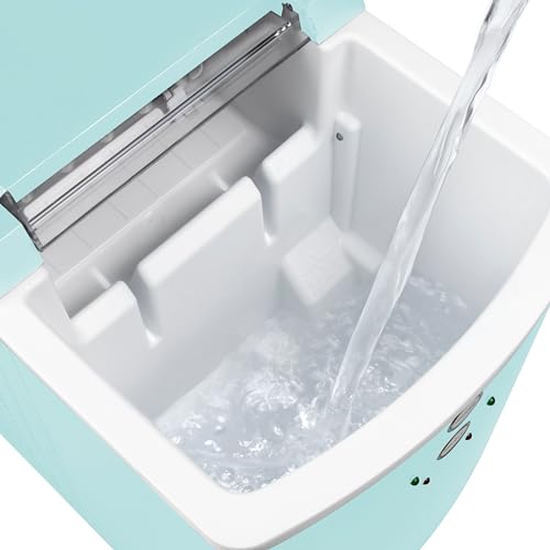 Igloo Electric Countertop Ice Maker Machine - Automatic and Portable - 33 Pounds in 24 Hours - Icecube Maker - Plastic Scoop and Basket
