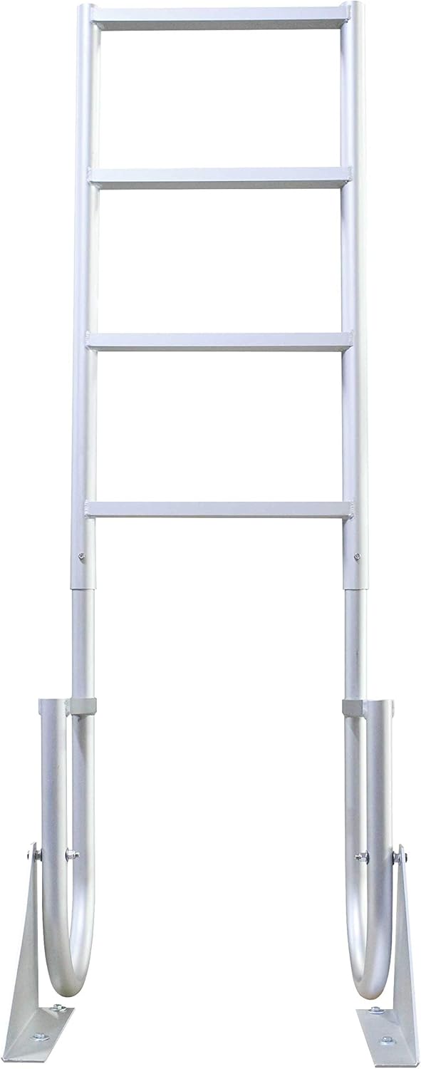 Extreme Max 3005.3473 Flip-Up Dock Ladder - 4-Step