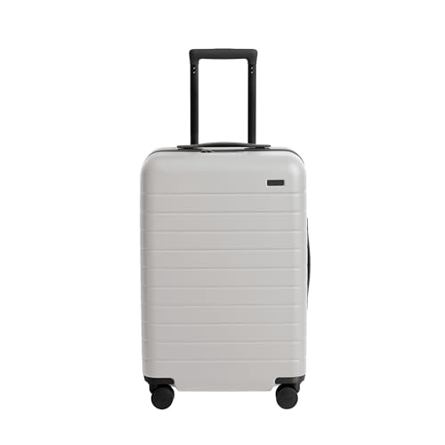 Away Bigger Carry-On Luggage, Lightweight Hardside Large Suitcase with Spinner Wheels, TSA Lock, Airline Approved, Navy Blue