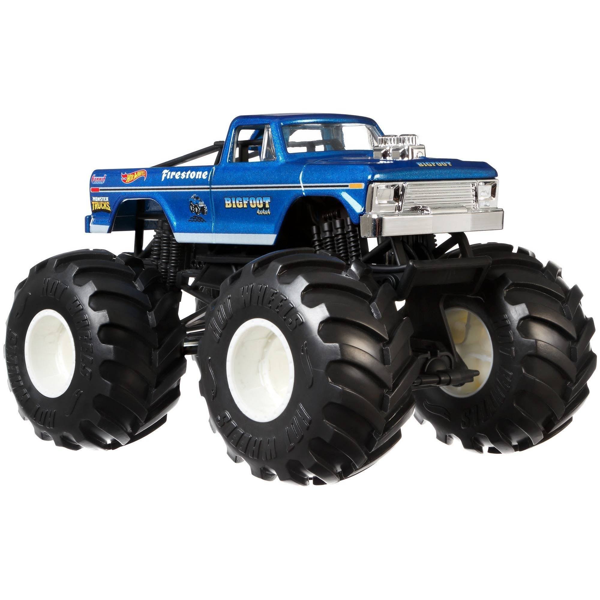 Hot Wheels Monster Trucks 1:24 Scale Bigfoot Vehicle