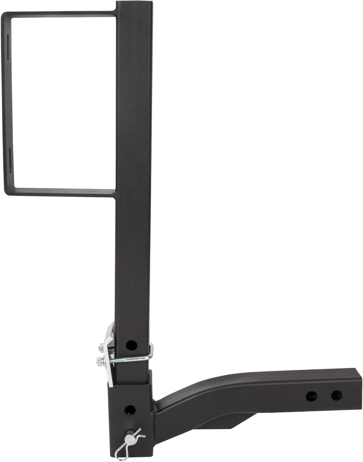 ECOTRIC Spare Tire Mount 24-Inch High Universal for 2-inch Receiver RV Truck Car Tire Rack