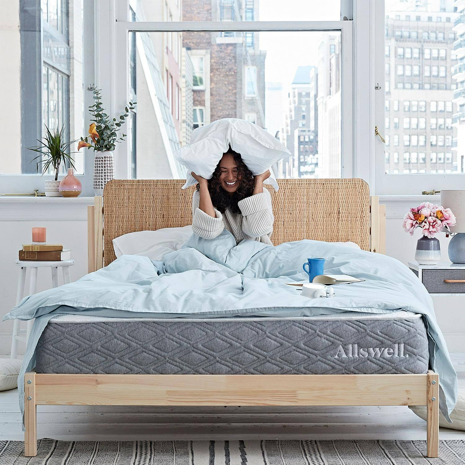 The Allswell Luxe 12x22 Medium-Firm Hybrid Twin XL Mattress