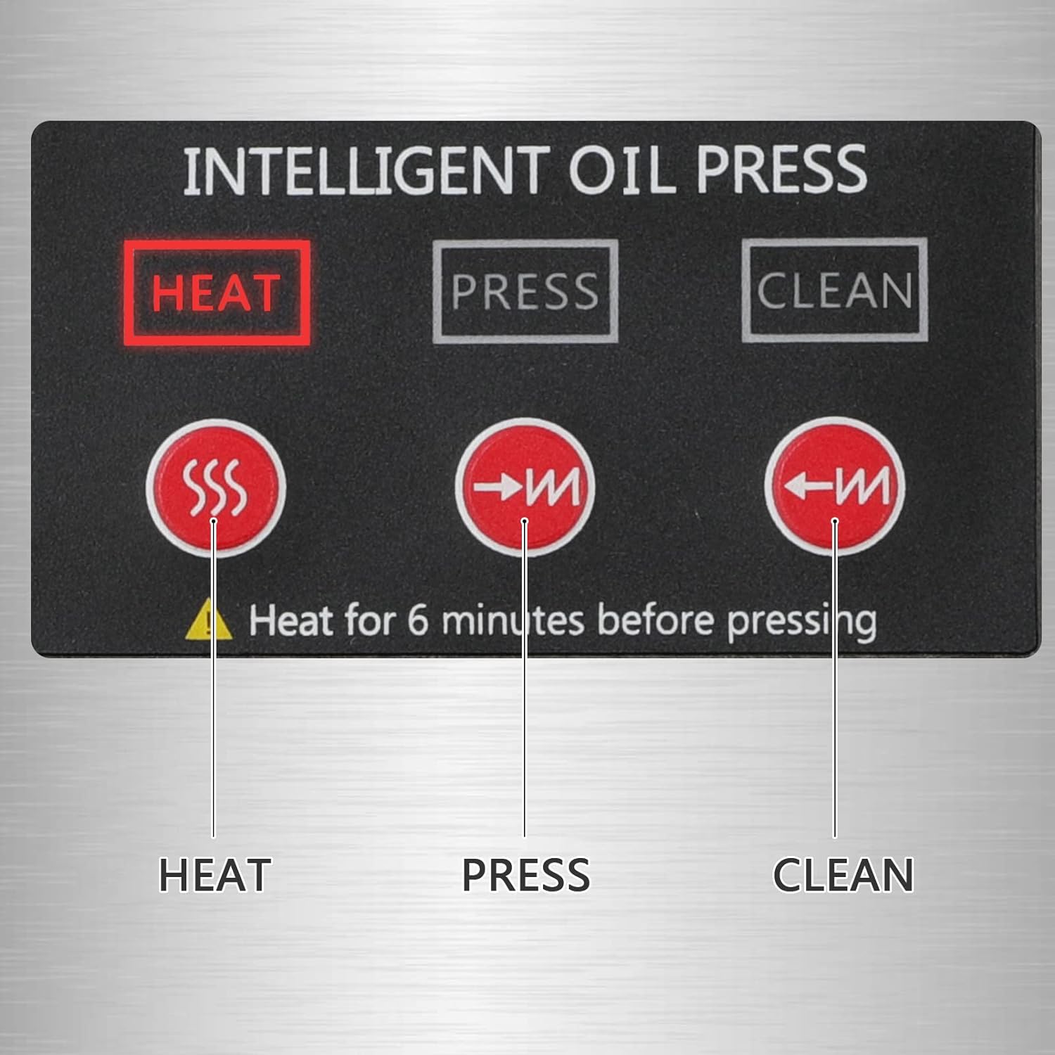 1500W Oil Press Machine with Double Oil Outlets