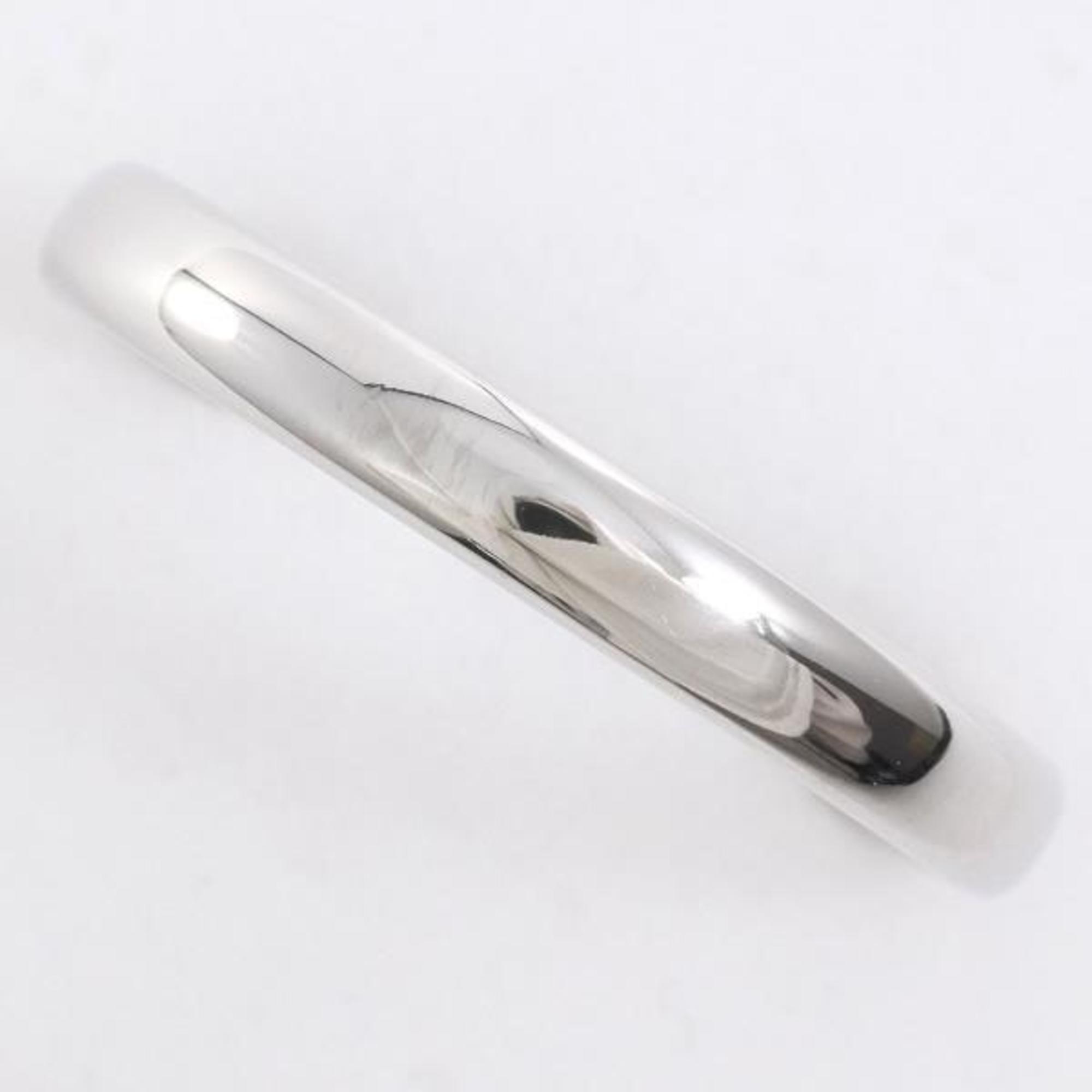 Pre-Owned Tiffany Classic Band 2 Set PT950 Ring No. 14 17.5 Total Weight Approx. 9.8g Jewelry (Good)