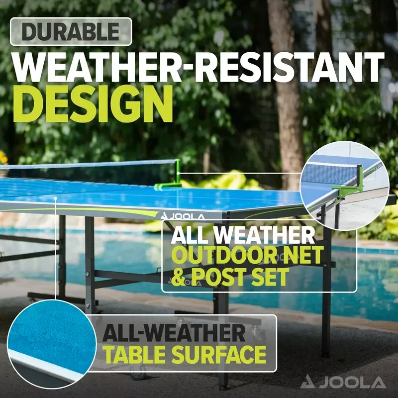 OUTDOOR TABLE TENNIS TABLE NOVA - FOLDABLE OUTDOOR TABLE TENNIS TABLE FOR OUTDOOR AND INDOOR USE