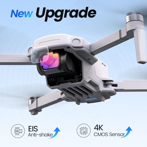 Holy Stone HS360E GPS EIS Drones with Camera for Adults 4K, 249g FAA Compliant Lightweight Foldable FPV RC Quadcopter Drone with 1200W Sensor