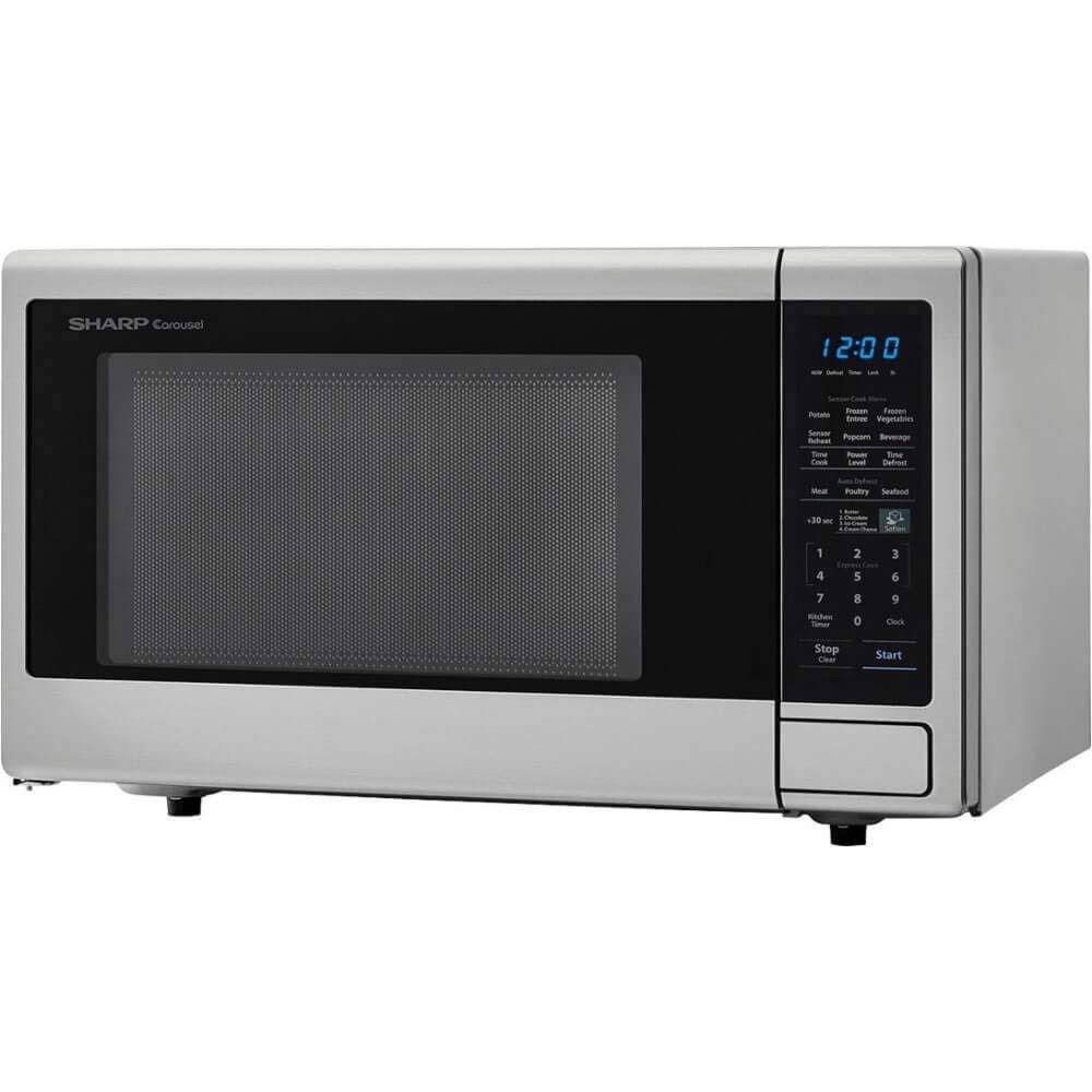 Sharp Carousel 1.4 Cu ft Countertop 1000W Microwave Oven (Certified Refurbished) at VM Express