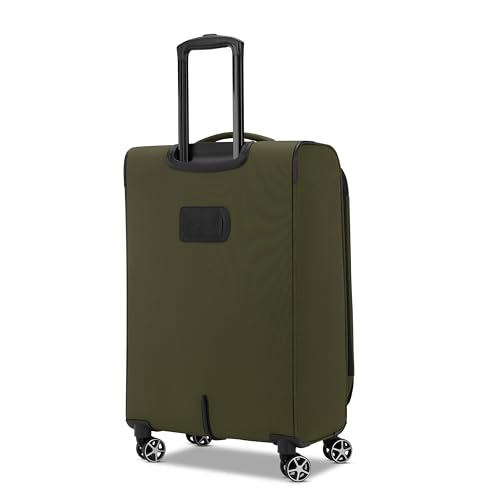Samsonite Saire LTE Softside Expandable Luggage with Spinner Wheels, 3-Piece Set (20/25/28), Caribbean Blue