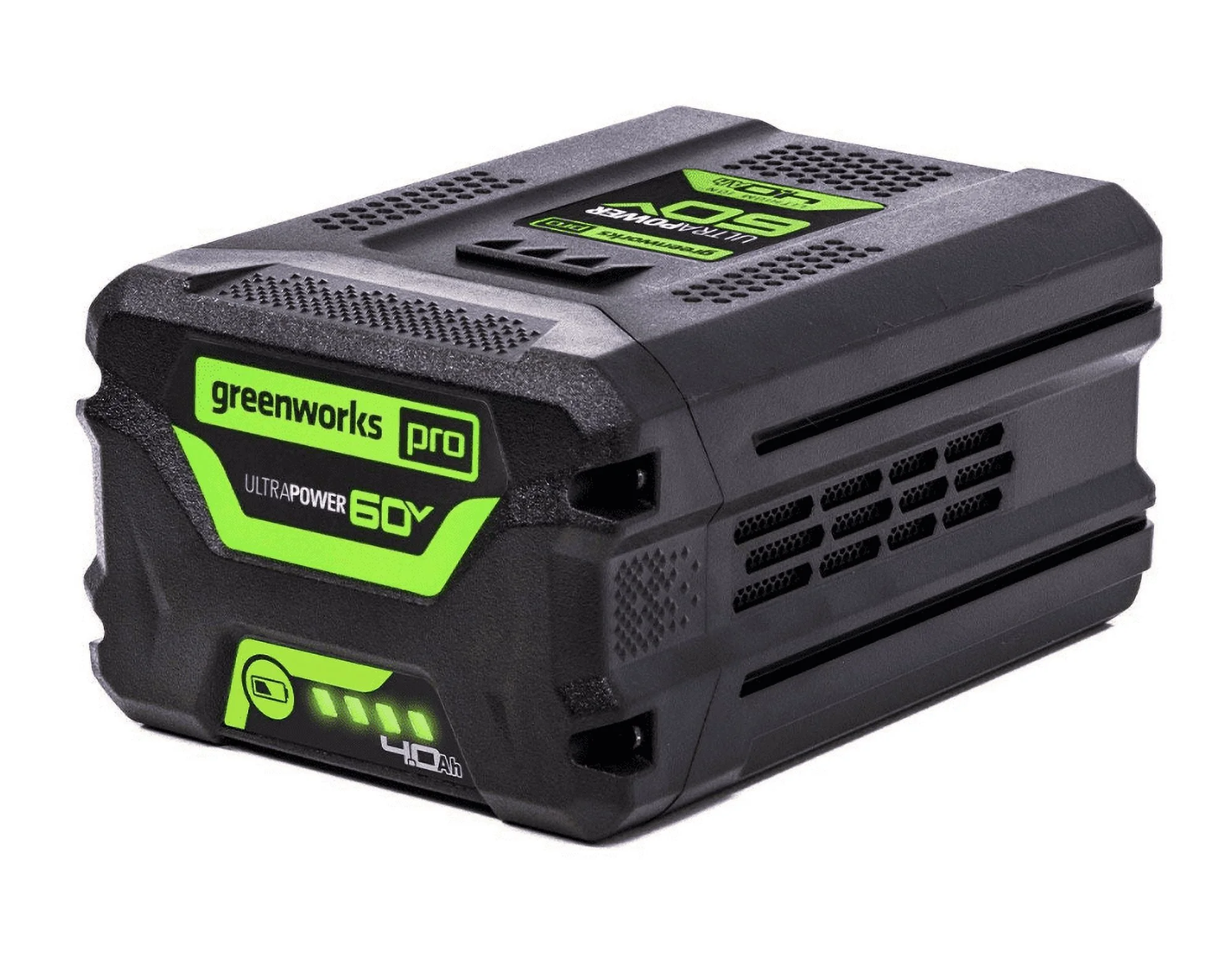 Open Box GreenWorks Pro LB604 60V 4.0Ah UltraPower Battery - Black - Curated Treasures Market