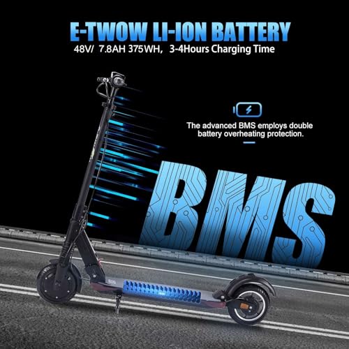 ETWOW GT Series Electric Scooter (GTS | GT SE | GT SL). The Ultimate Commuter Scooter. Lightweight (All Models Under 29 lbs). Fast. Foldable. Range