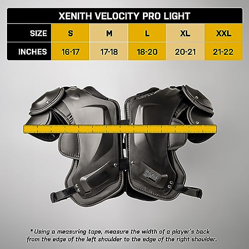 Xenith Pro Light/Velocity 2 Varsity Football Shoulder Pads