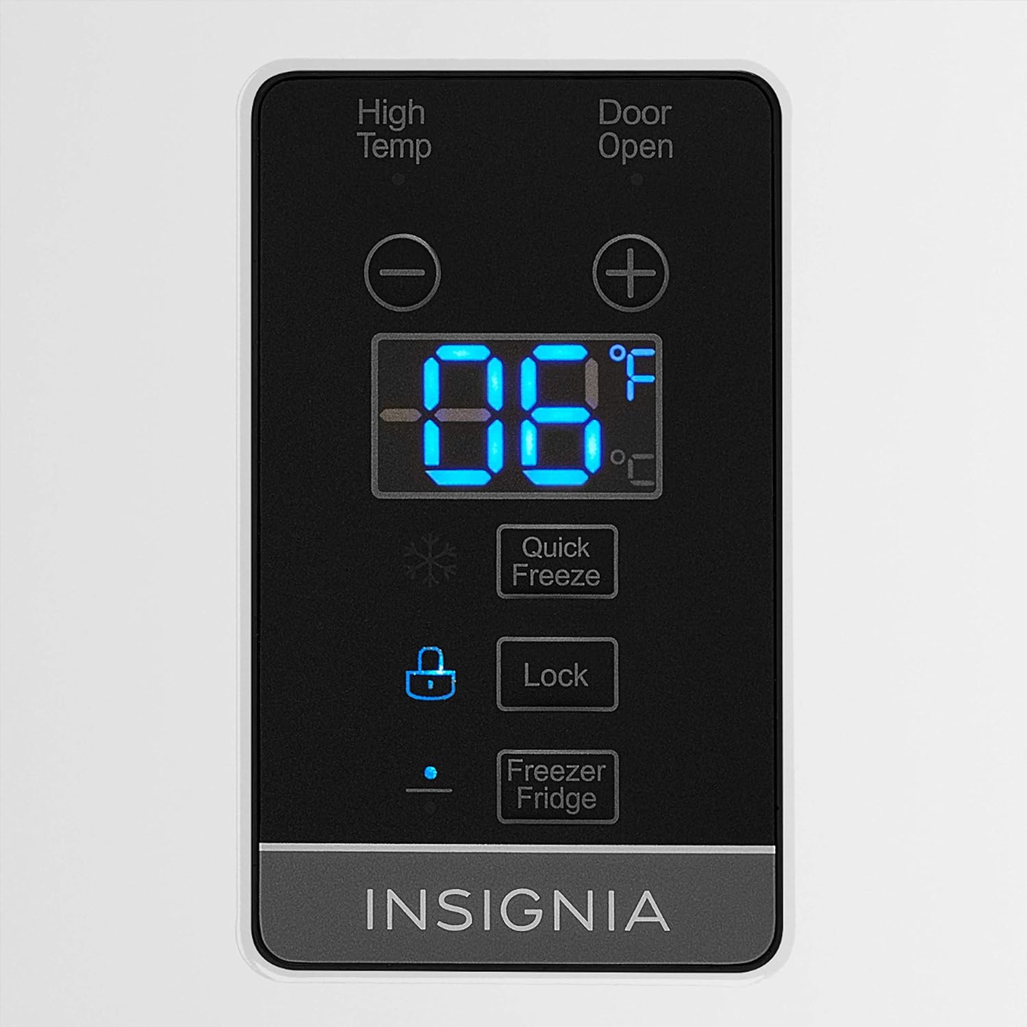 Insignia&trade; - 21.0 Cu. Ft. Upright Convertible Freezer/Refrigerator