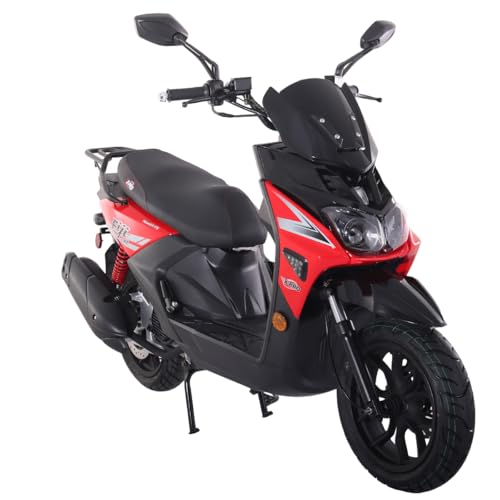 X-PRO Fiji 200 EFI Electronic Fuel Injection Moped Scooter with 13" Alloy Wheels