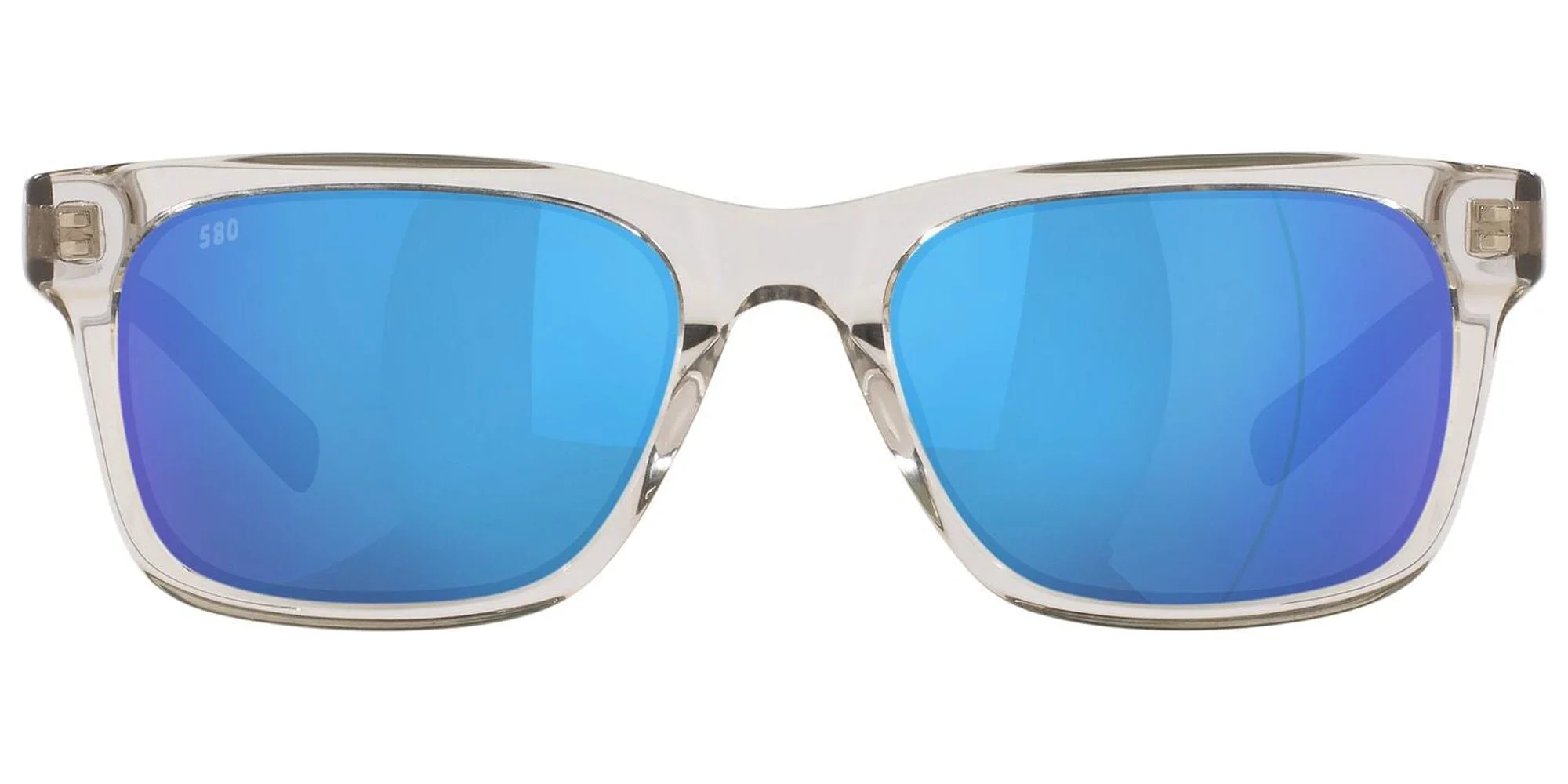 Costa Del Mar Tybee Polarized Blue Mirror 580G Square Sunglasses TYB 282 OBMGLP