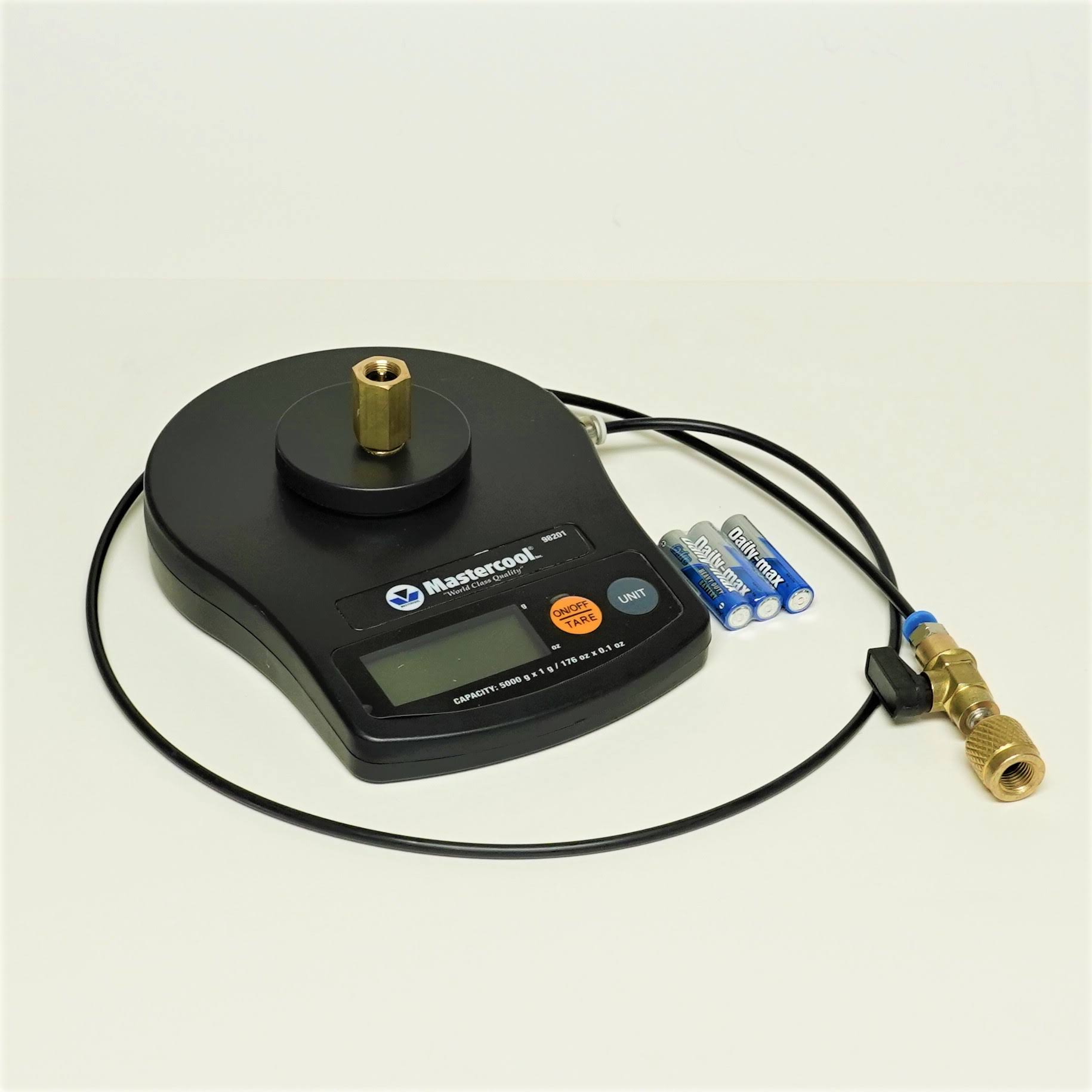 Mastercool 98201 High Precision Refrigerant Charging Scale Designed for R600 and R290