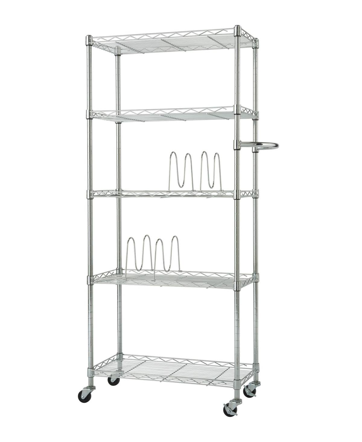 Trinity Basics EcoStorage 5-Tier Pantry Rack - Chrome