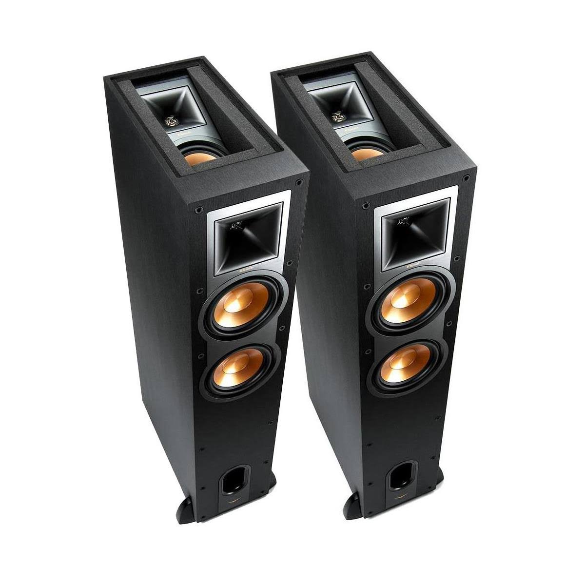 Klipsch R-26FA - Speaker - 175 Watt - brushed black (pack of 2)