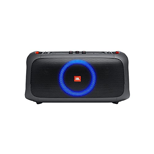 JBL PartyBox On-The-Go Powerful Portable Bluetooth Party Speaker with Dynamic Light Show, black